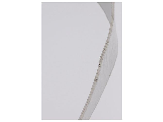 Salvatore Ferragamo Shoulder Bag Leather White Gold - vista 10