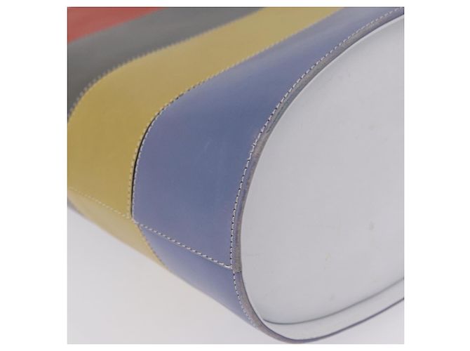 Salvatore Ferragamo Shoulder Bag Leather White Gold - vista 15
