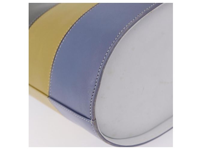 Salvatore Ferragamo Shoulder Bag Leather White Gold - vista 17