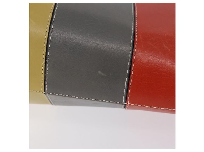 Salvatore Ferragamo Shoulder Bag Leather White Gold - vista 4