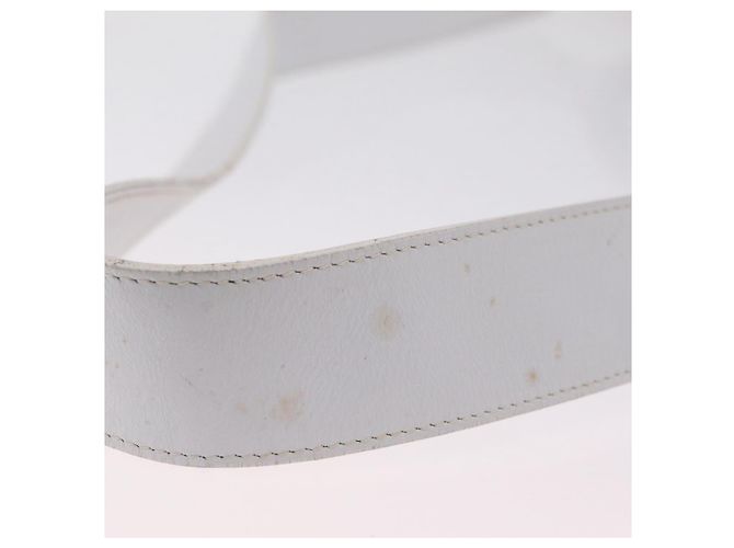 Salvatore Ferragamo Shoulder Bag Leather White Gold - vista 9