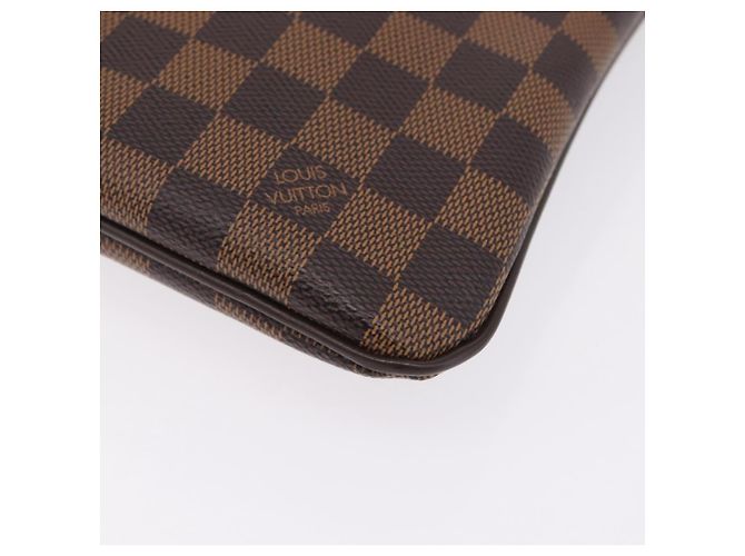 LOUIS VUITTON Damier Ebene Pochette Platt Brooklyn Bag N41100 LV - vista 17