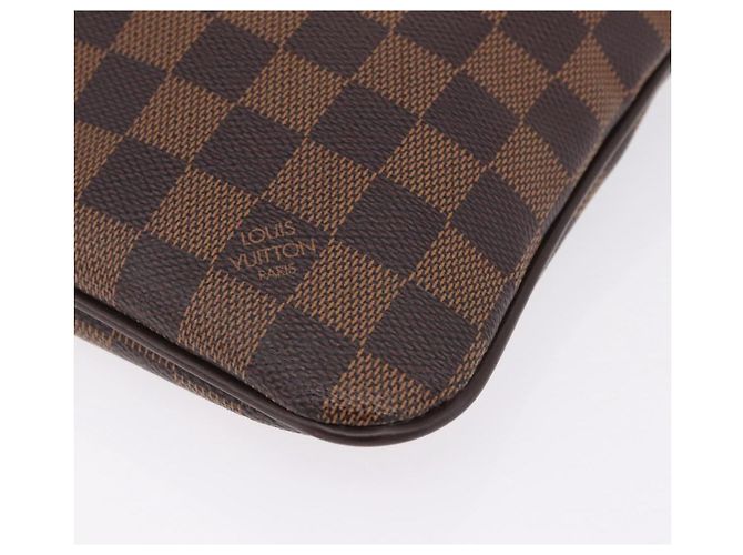 LOUIS VUITTON Damier Ebene Pochette Platt Brooklyn Bag N41100 LV - vista 19