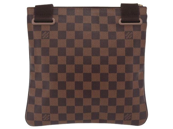 LOUIS VUITTON Damier Ebene Pochette Platt Brooklyn Bag N41100 LV - vista 2