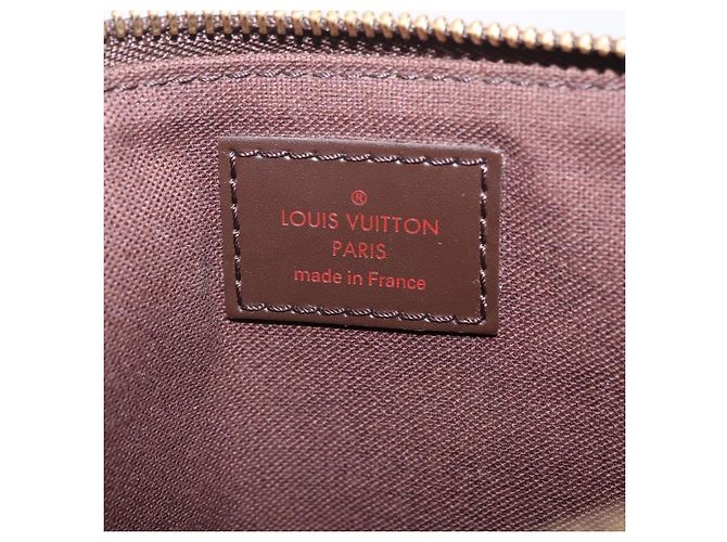 LOUIS VUITTON Damier Ebene Pochette Platt Brooklyn Bag N41100 LV - vista 21