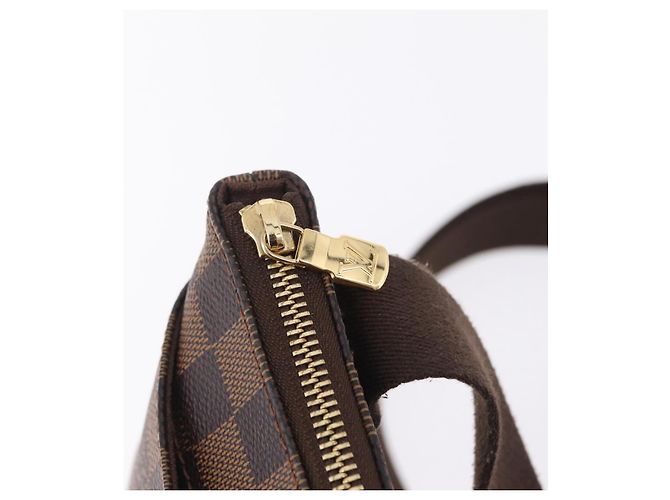 LOUIS VUITTON Damier Ebene Pochette Platt Brooklyn Bag N41100 LV - vista 9