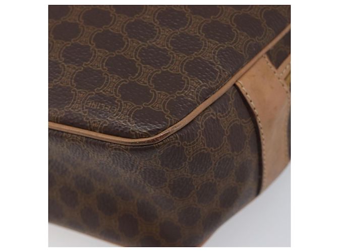 Céline CELINE Macadam Shoulder Bag PVC Brown Gold Tone - vista 15