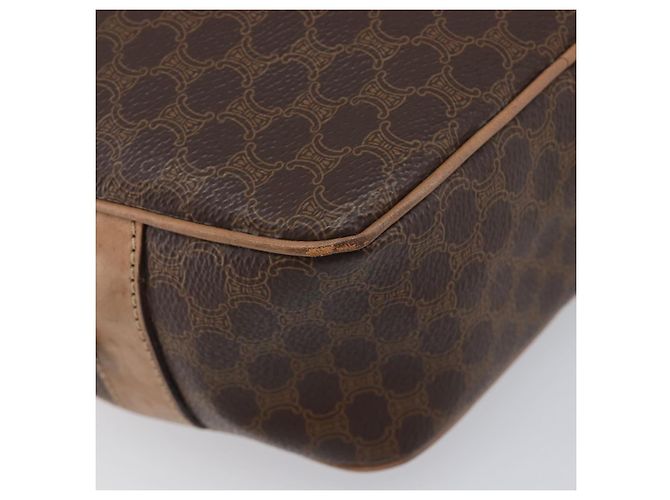 Céline CELINE Macadam Shoulder Bag PVC Brown Gold Tone - vista 16