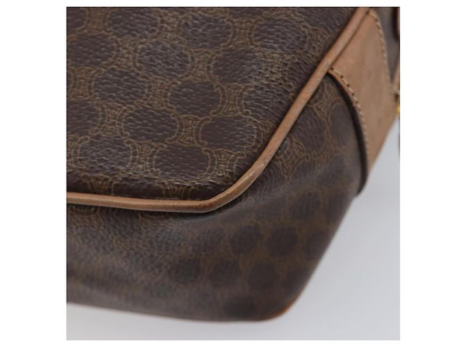 Céline CELINE Macadam Shoulder Bag PVC Brown Gold Tone - vista 17