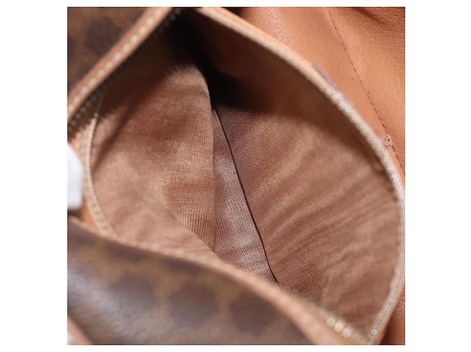 Céline CELINE Macadam Shoulder Bag PVC Brown Gold Tone - vista 24