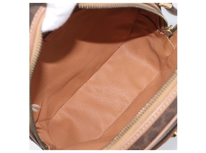 Céline CELINE Macadam Shoulder Bag PVC Brown Gold Tone - vista 9