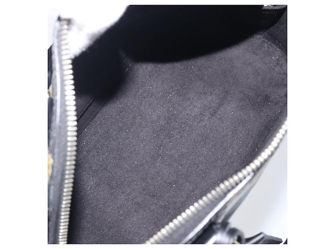 LOUIS VUITTON Epi Chain Alma BB Hand Bag Black M42482 LV - vista 10