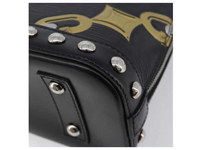 LOUIS VUITTON Epi Chain Alma BB Hand Bag Black M42482 LV - vista 20