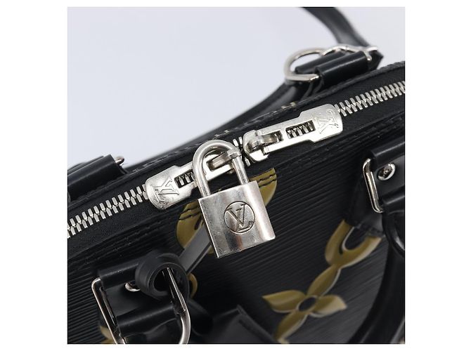 LOUIS VUITTON Epi Chain Alma BB Hand Bag Black M42482 LV - vista 24
