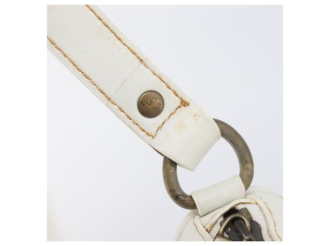 Céline CELINE Hand Bag Canvas Navy Gold Tone - vista 10