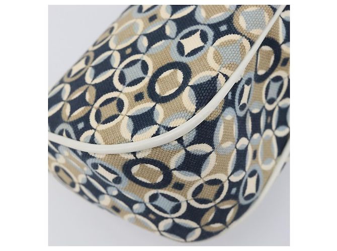 Céline CELINE Hand Bag Canvas Navy Gold Tone - vista 15