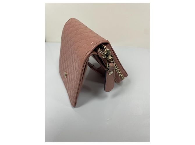 Gucci Microguccissima Cartera con Cierre Perimetral en Piel Rosa - vue 6