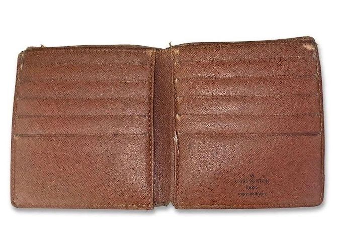 Louis Vuitton Cartera de Lona Monogram Marrón - vista 4