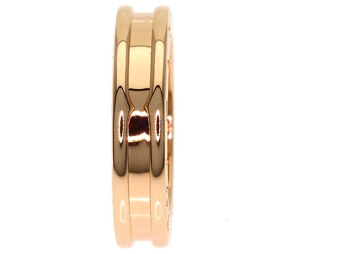 Bulgari Anello Bvlgari B-zero1 a 1 banda in oro rosa 18K - vista 3