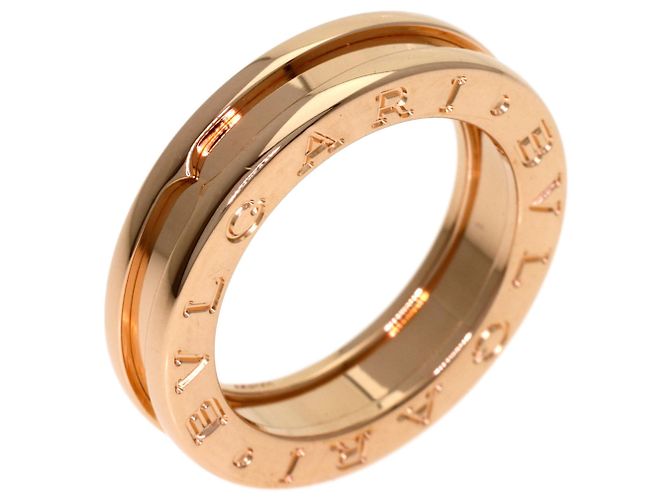 Bulgari Anello Bvlgari B-zero1 a 1 banda in oro rosa 18K - vista 2