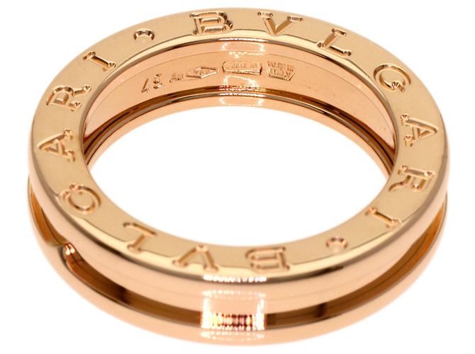 Bulgari Anello Bvlgari B-zero1 a 1 banda in oro rosa 18K - vista 4