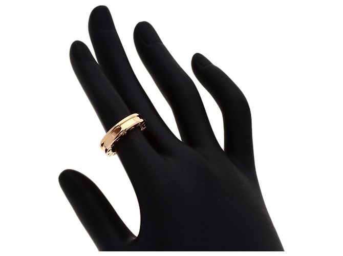 Bulgari Anello Bvlgari B-zero1 a 1 banda in oro rosa 18K - vista 6