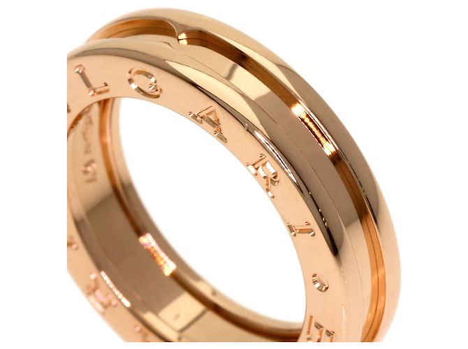 Bulgari Anello Bvlgari B-zero1 a 1 banda in oro rosa 18K - vista 7