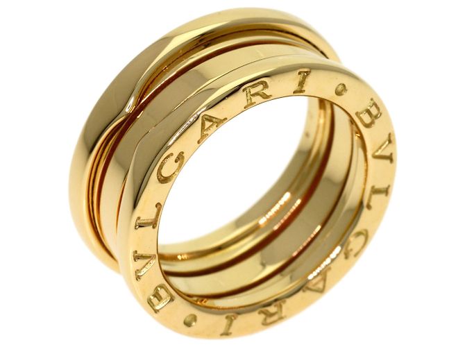 Bulgari Anello Bvlgari B-zero1 a 2 bande in oro giallo 18K - vista 2