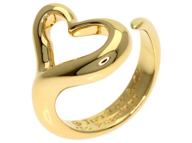 Autre Marque Anello Tiffany Open Heart in oro giallo 18K - vista 2