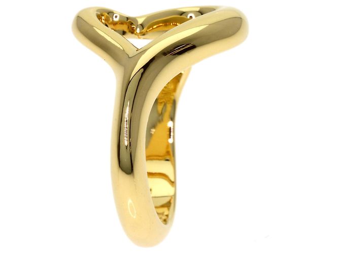 Autre Marque Anello Tiffany Open Heart in oro giallo 18K - vista 3