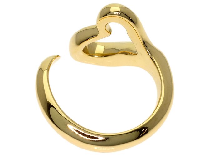 Autre Marque Anello Tiffany Open Heart in oro giallo 18K - vista 4