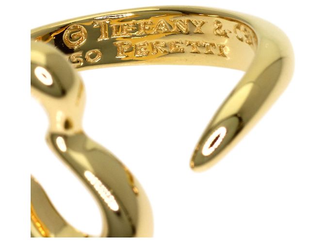 Autre Marque Anello Tiffany Open Heart in oro giallo 18K - vista 5