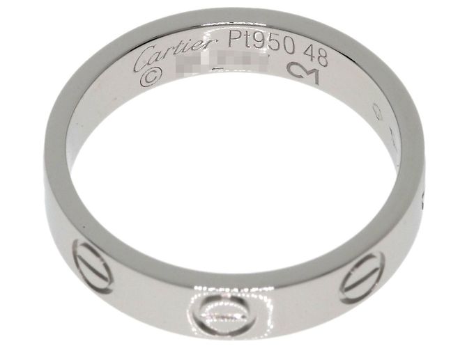Cartier Mini Love Ring in Platin - Ansicht 4