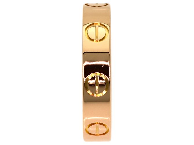 Anello Mini Love Cartier in oro rosa 18K - vista 3
