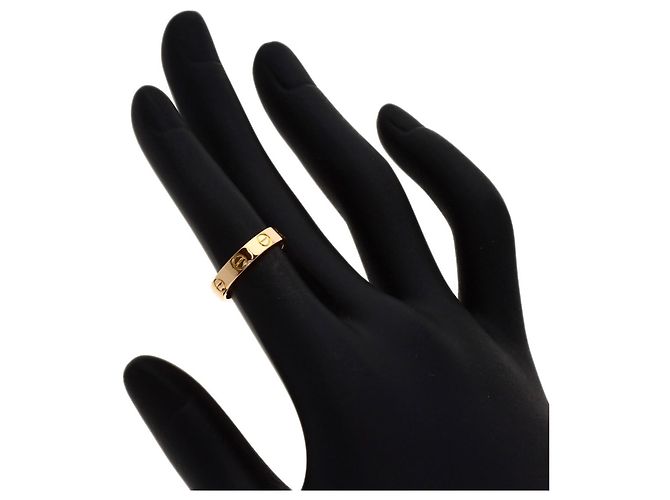 Anello Mini Love Cartier in oro rosa 18K - vista 5
