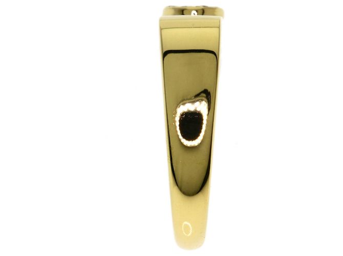 Christian Dior Ehering aus 18K Gelbgold mit Diamanten - Ansicht 3