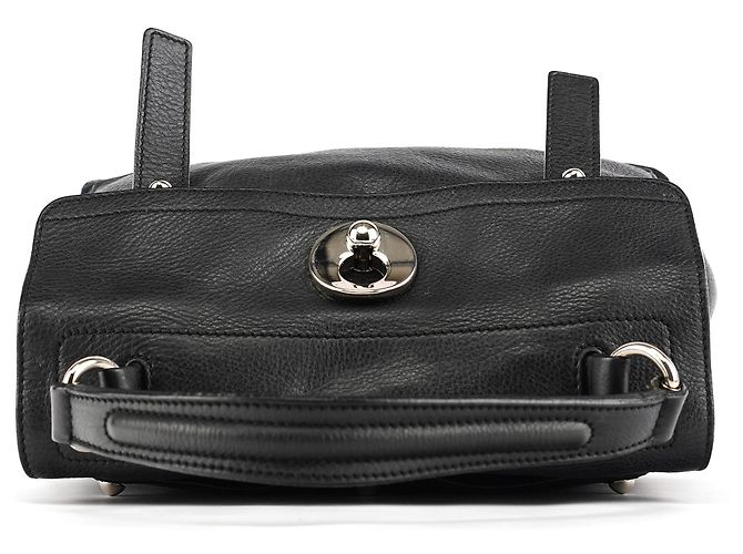 Yves Saint Laurent 283761 Borsa 2-Way Muse Two in pelle nera - vista 2