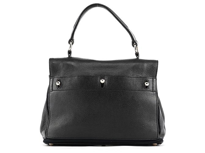 Yves Saint Laurent 283761 Borsa 2-Way Muse Two in pelle nera - vista 3