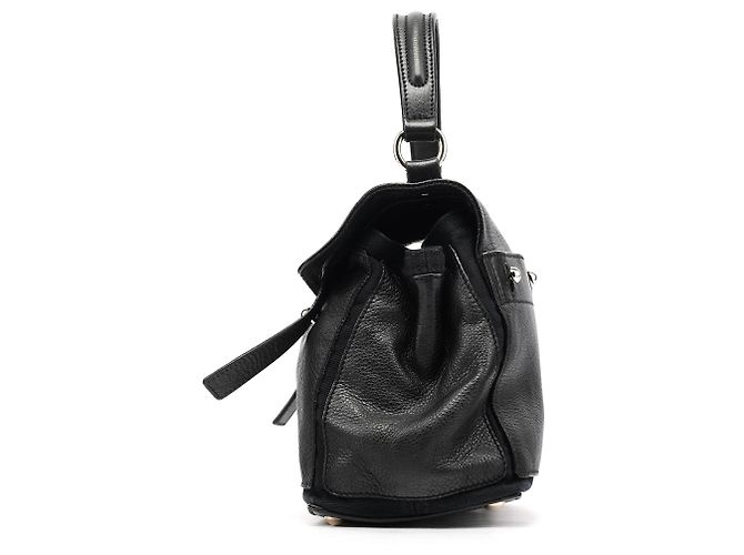 Yves Saint Laurent 283761 Borsa 2-Way Muse Two in pelle nera - vista 4