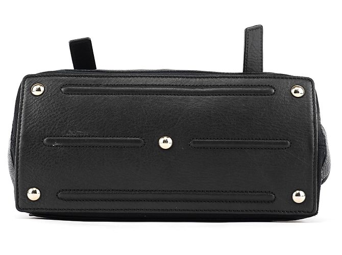Yves Saint Laurent 283761 Borsa 2-Way Muse Two in pelle nera - vista 5