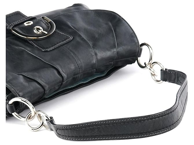 Coach Borsa a tracolla Soho in pelle nera F17217 - vista 10
