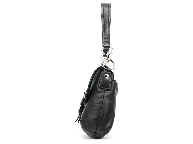 Coach Borsa a tracolla Soho in pelle nera F17217 - vista 2