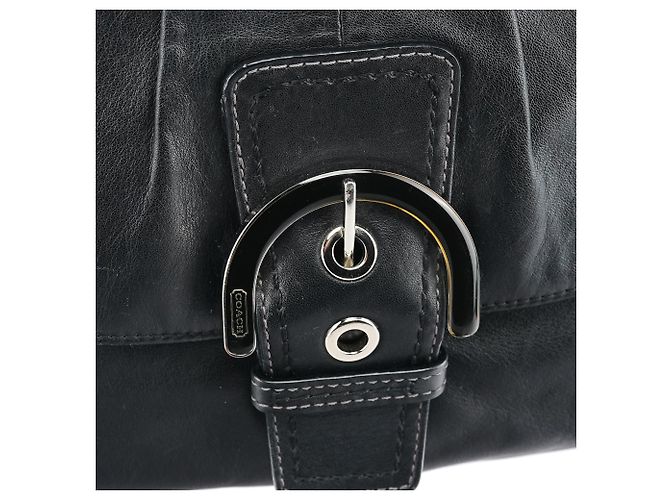 Coach Borsa a tracolla Soho in pelle nera F17217 - vista 6