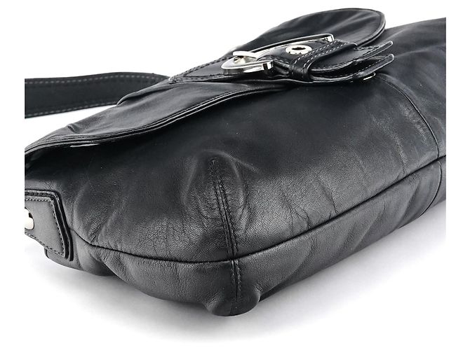 Coach Borsa a tracolla Soho in pelle nera F17217 - vista 8
