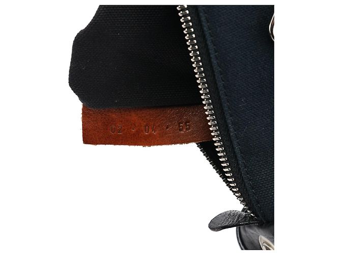 Chloé Borsa a tracolla in tela con logo nera - vista 14