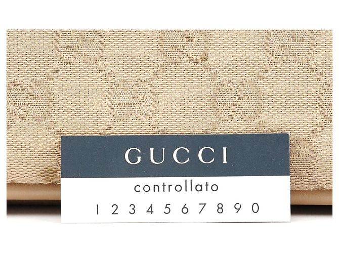 Gucci Borsa Tote 92729 Beige GG Leather - vista 13