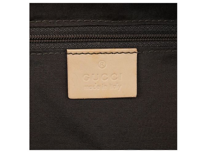 Gucci Borsa Tote 92729 Beige GG Leather - vista 14