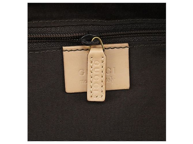 Gucci Borsa Tote 92729 Beige GG Leather - vista 15