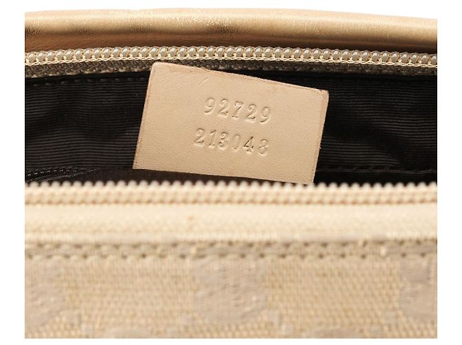 Gucci Borsa Tote 92729 Beige GG Leather - vista 16