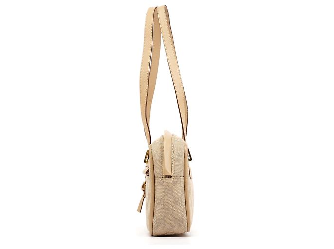 Gucci Borsa Tote 92729 Beige GG Leather - vista 2